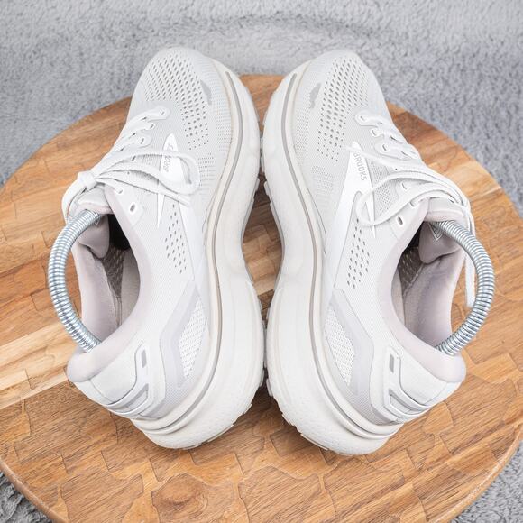 Brooks Womens Ghost 15 1203801B112 Gray Running Shoes Sneakers Size 8.5 Training - Picture 6 of 11